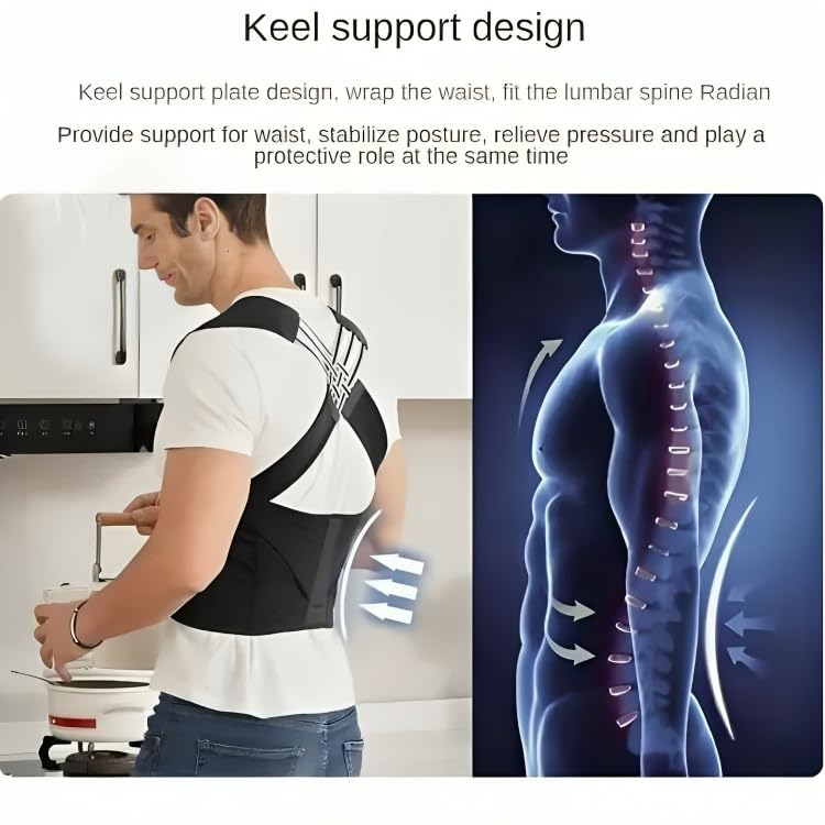 Adjustable Back Posture Corrector/ Slouching Relieve Pain Belt Women Men