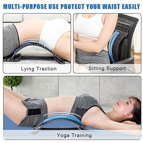 Multi-Level Magic Back Stretcher & Posture Corrector for Pain Relief – Blue