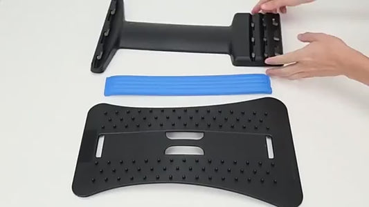 Multi-Level Magic Back Stretcher & Posture Corrector for Pain Relief – Blue